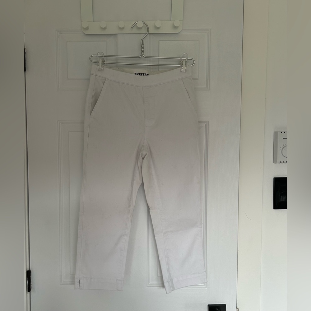 Tristan White Pants